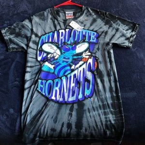 charlotte hornets tie-dye tee